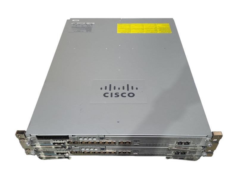 Cisco ASA5585-X Adaptive Security Appliance w/ 2x SSP-10 Module + 2x 1200W