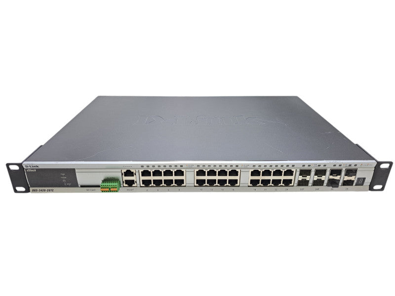 D-Link DGS-3420-28TC xStack | 28-Port Gigabit Managed Switch