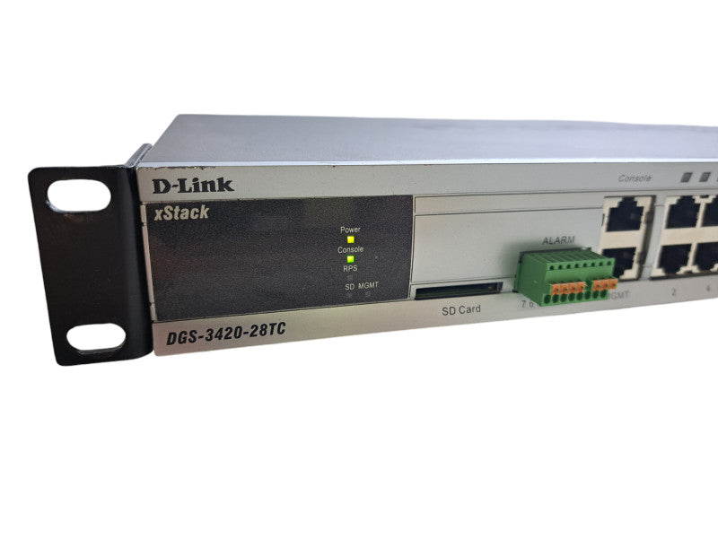D-Link DGS-3420-28TC xStack | 28-Port Gigabit Managed Switch