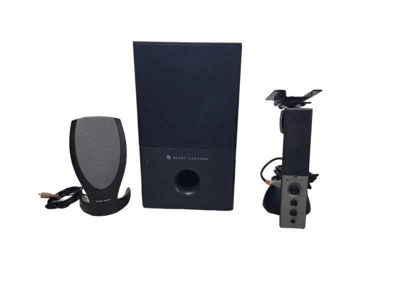 Altec Lansing VS4121 Sub 2.1 Channel Subwoofer and Harman Kardon Combo| READ