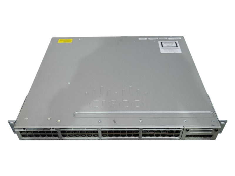 Cisco WS-C3850-48T-E, 48 Port Managed Network Switch, C3850-NM-4-1G