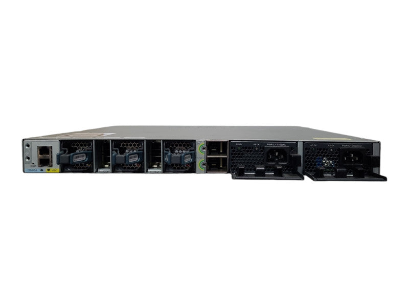 Cisco WS-C3850-48T-E, 48 Port Managed Network Switch, C3850-NM-4-1G