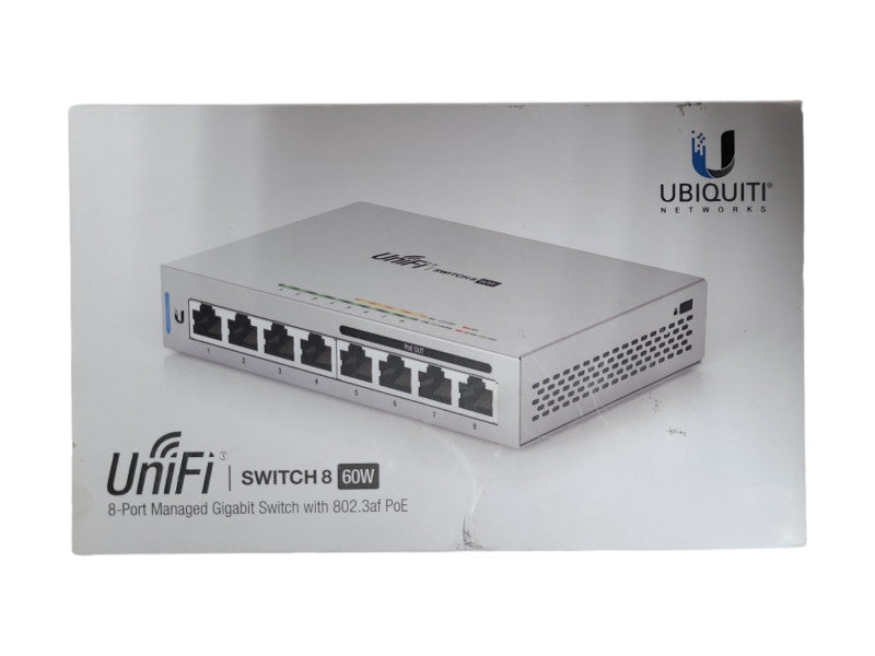 *NEW OPEN BOX* Ubiquiti Networks UniFi 8 Port Ethernet Switch, US-8-60W
