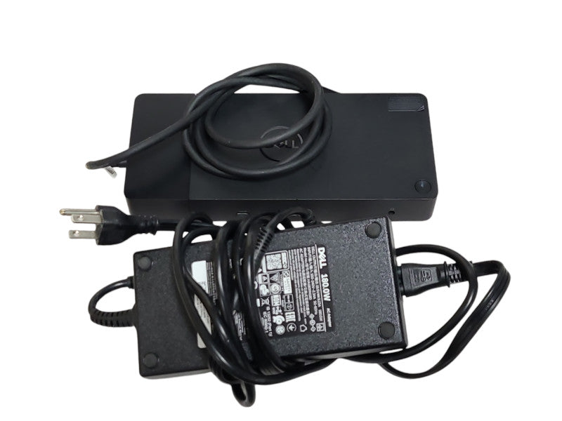 Dell WD19 K20A USB Type-C Docking Station w/ 180W AC Adapter Q