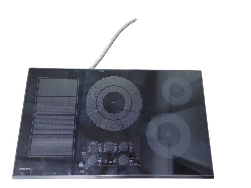 Samsung 36" 5-Element Smart Induction Cooktop w/ Flex Zone & V-Flame(READ)  %