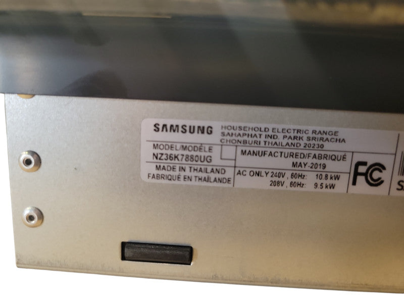 Samsung 36" 5-Element Smart Induction Cooktop w/ Flex Zone & V-Flame(READ)  %