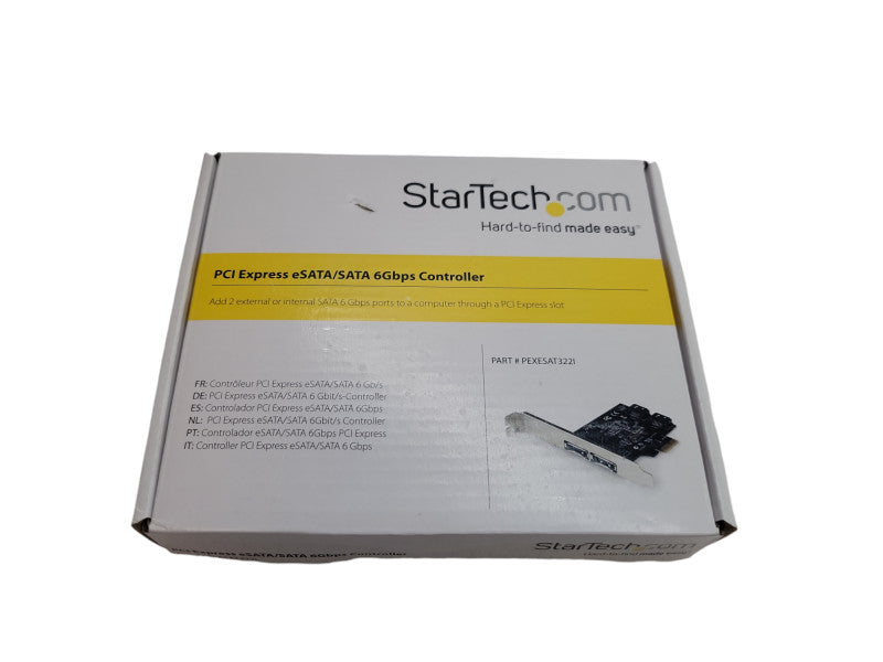 StarTech PCI Express eSATA/SATA 6Gbps Controller %