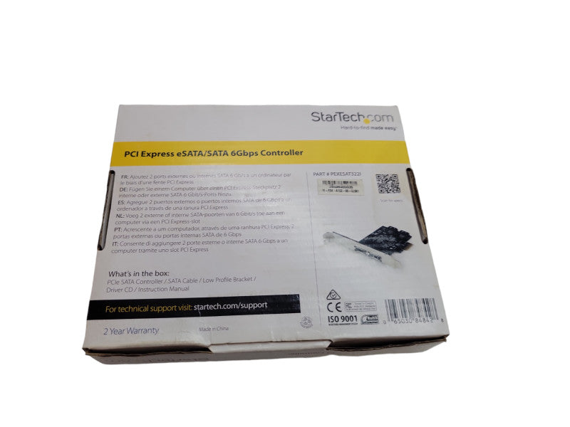 StarTech PCI Express eSATA/SATA 6Gbps Controller %