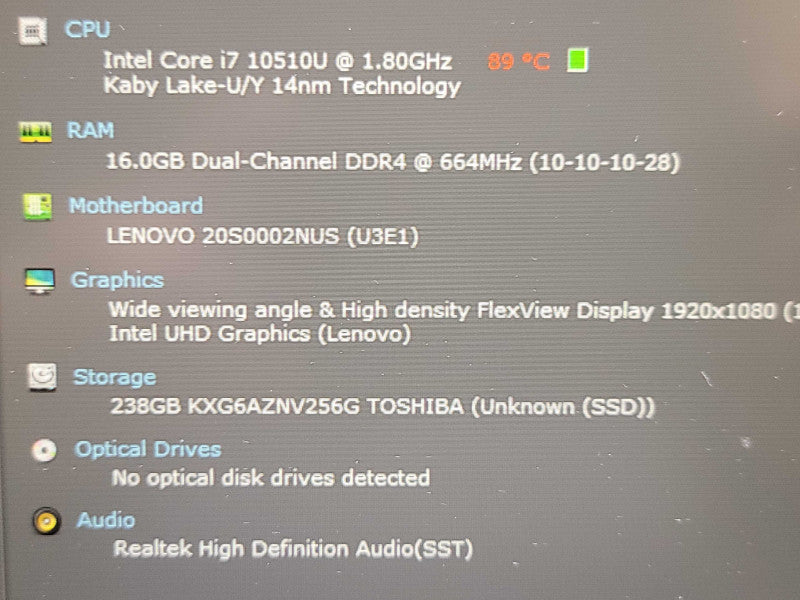 Lenovo ThinkPad T14| i7-10510U| 16GB DDR4| 256GB M.2  β Lap200