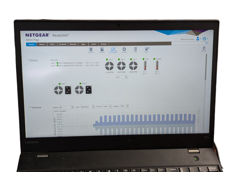 Netgear ReadyNAS 4220 RNR-12A 12 Bay NAS with 6 4TB HDDs PLEASE READ  -