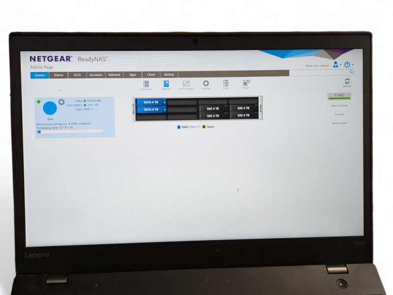 Netgear ReadyNAS 4220 RNR-12A 12 Bay NAS with 6 4TB HDDs PLEASE READ  -