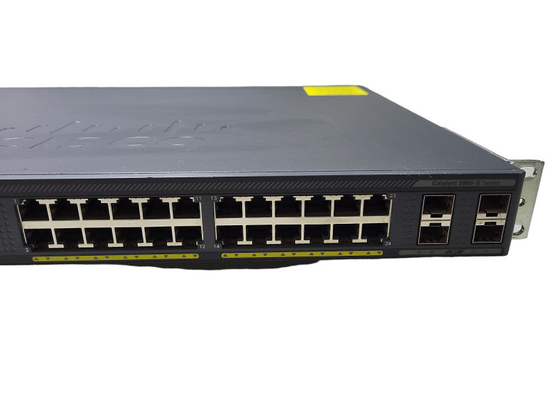 Cisco WS-C2960X-24PS-L | 24-Port Gigabit PoE+ 370W Switch | 4x SFP Q$