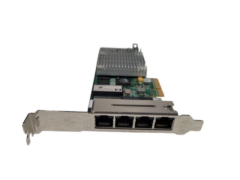 HP NC375T Quad Port Network Adapter 491176-001 / 539931-001 FH Bracket Q%