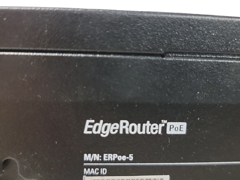 Ubiquiti ERPoe-5 EdgeRouter | 5-Port PoE Router
