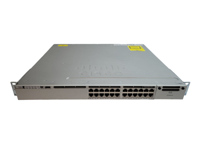 Cisco WS-C3850-24P-S V08 - 24-Port Gigabit PoE+ Switch | 1x 715W PSU Q%\t %