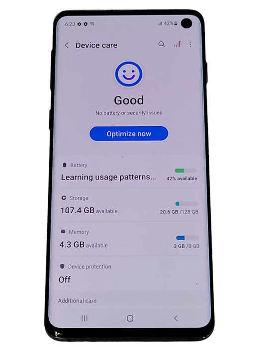 Samsung Galaxy S10 128GB SM-G973W Unlocked Smart Phone Q_