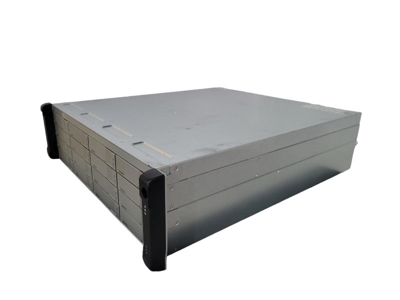 Symantec 3U Disk Array 16x 3.5" HDD Bay caddies, Model: 16EB, 2x 580W PSU !