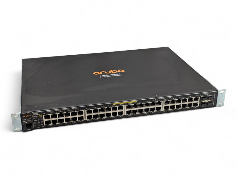 HPE Aruba 2530-48G PoE+ J9772A Switch 48x 1GB PoE+ RJ-45 4x 1GB SFP -