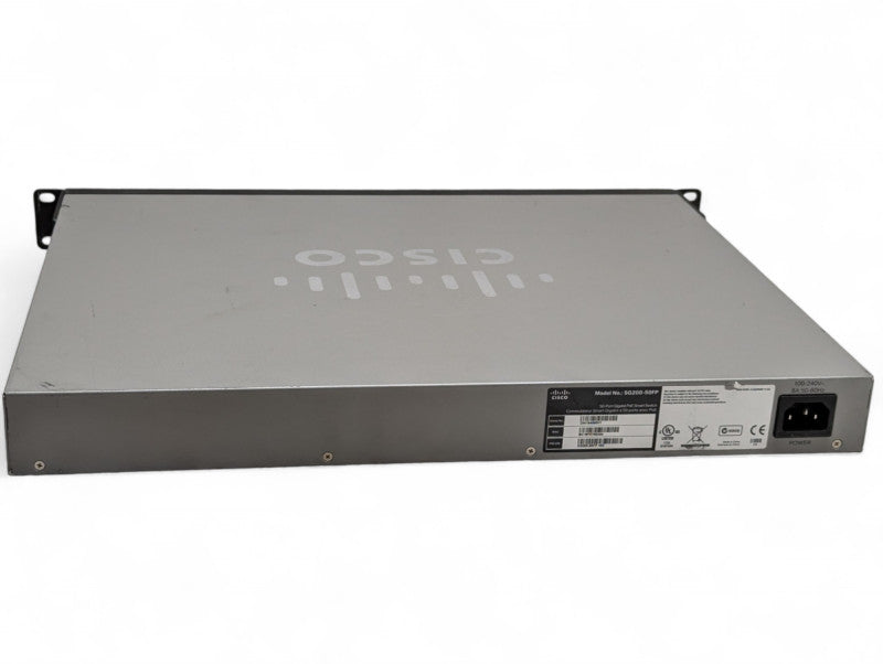 Cisco SG200-50FP 50-Port Gigabit PoE 2-Port SFP Smart Switch -