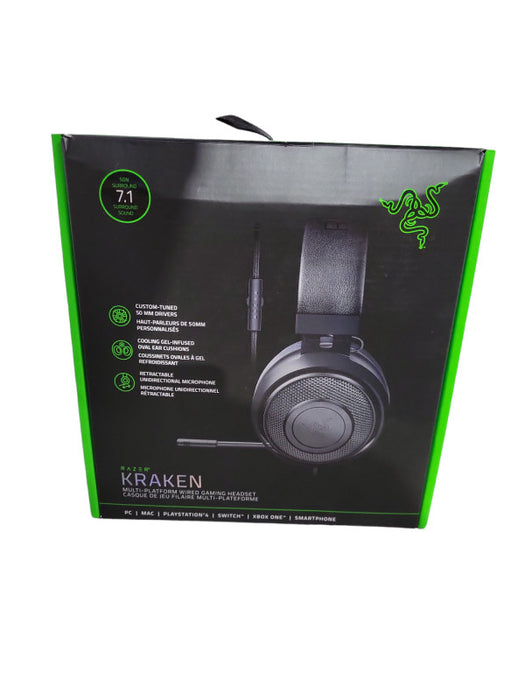 Razer Kraken Wired 7.1 Gaming Headset for PC/PS5/PS$/Switch/Xbox - Matte Blac !
