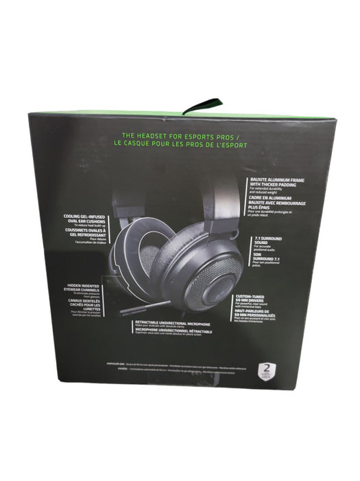 Razer Kraken Wired 7.1 Gaming Headset for PC/PS5/PS$/Switch/Xbox - Matte Blac !