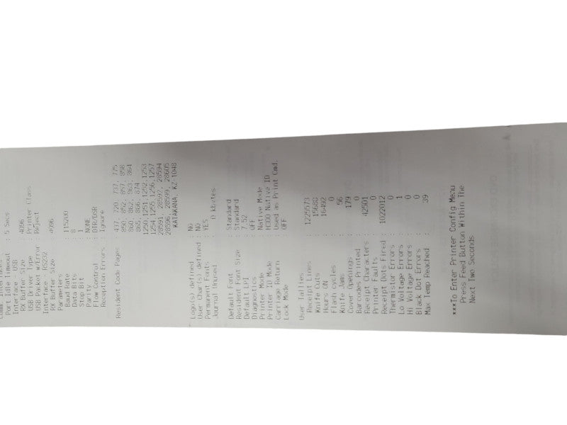 HP H300-E8SD-HPN0 Thermal Receipt Printer w/ Cutter Q_