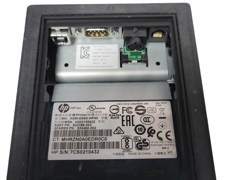 HP H300-E8SD-HPN0 Thermal Receipt Printer w/ Cutter Q_