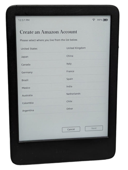 Amazon Kindle 11th generation 2022 C2V2L3 -