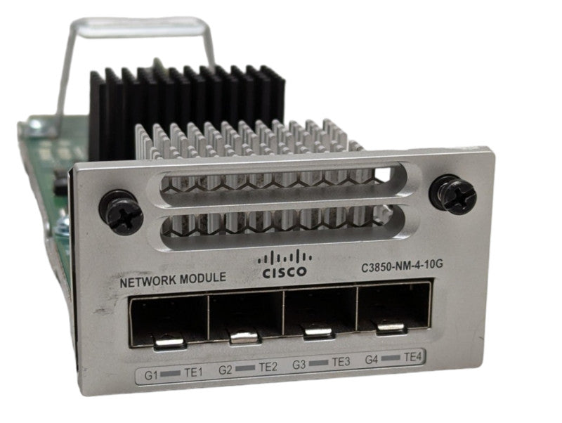 CISCO C3850-NM-4-10G CISCO 4 x 10 GIGABIT NETWORK MODULE FOR 3850 -