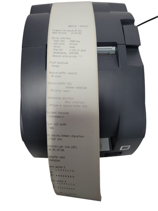 Epson TM-U220B M188B Thermal Receipt Printer with Power Supply _