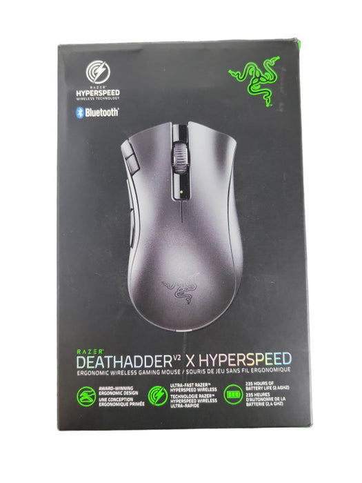 Razer DeathAdder V2 X HyperSpeed Wireless Bluetooth Optical Gaming Mouse 14k  !