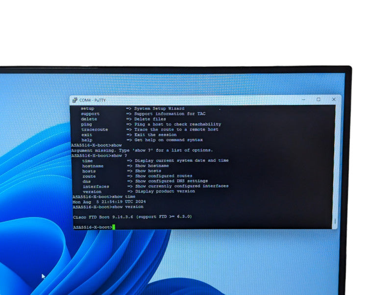 Cisco ASA 5516-X Firewall Appliance Please READ  Q-