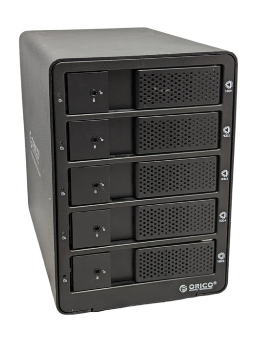 ORICO Tool Free Aluminum USB 3.0 5 Bay 3.5-inch SATA enclosure -