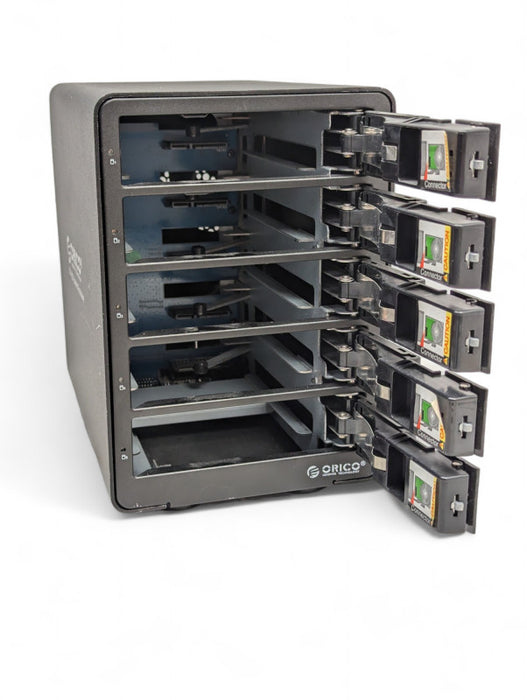 ORICO Tool Free Aluminum USB 3.0 5 Bay 3.5-inch SATA enclosure -