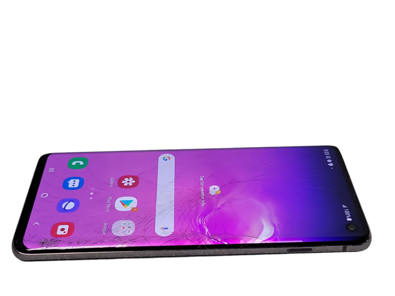 Samsung Galaxy S10 128GB SM-G973W Unlocked Smart Phone, READ _