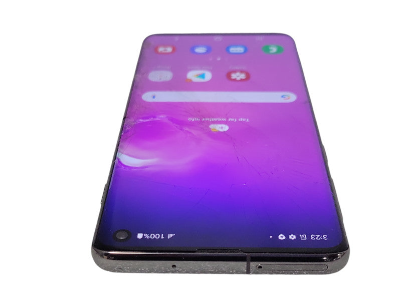 Samsung Galaxy S10 128GB SM-G973W Unlocked Smart Phone, READ _