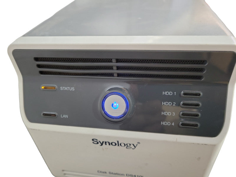 Synology DS410J 4 bay NAS w/ 2x Caddies 3.5" !