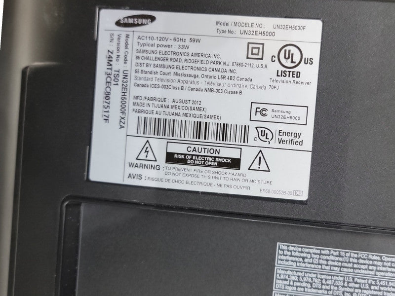 Samsung UN32EH5000 32" Class LED HDTV | HD TV HDMI