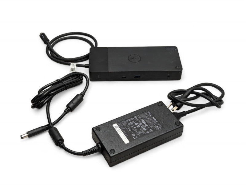 DELL WD19TB USB-C Thunderbolt Docking station with 180W power adaptor  Q-
