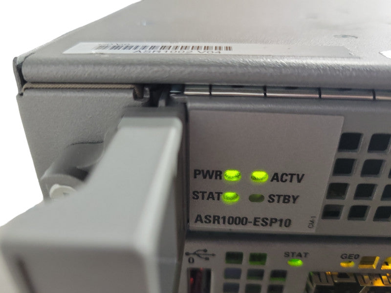 Cisco ASR1002 V04 4x SFP Ports 2x PSU Aggregation Services Router !