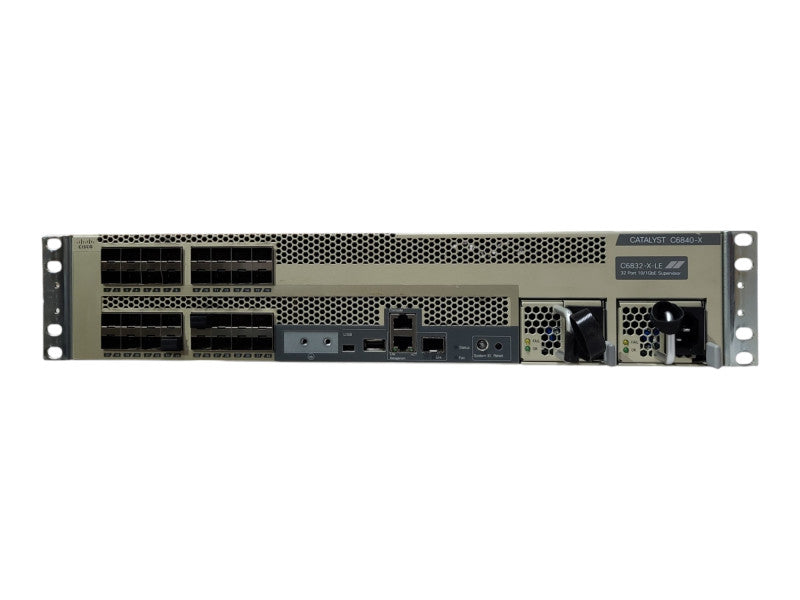 Cisco C6832-X-LE 32x 10GbE Ports Backbone Switch, 2x PSU