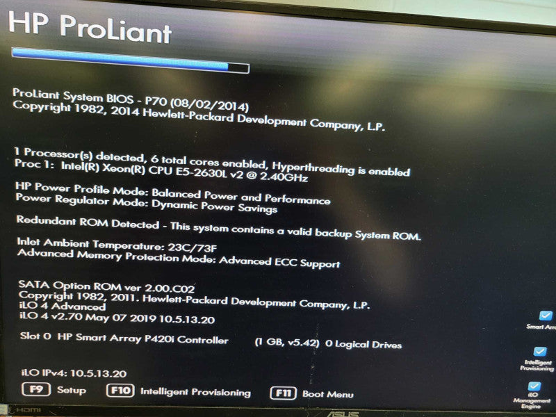 HP ProLiant DL380P Gen8 - Xeon E5-2630L | 64GB RAM | NO HDD | P420i | 460W PS %