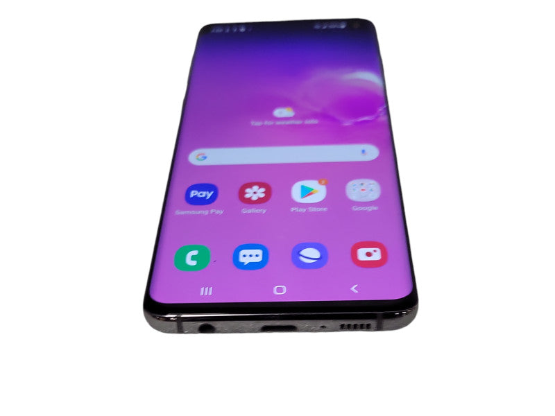 Samsung Galaxy S10 128GB SM-G973W Unlocked Smart Phone, READ _