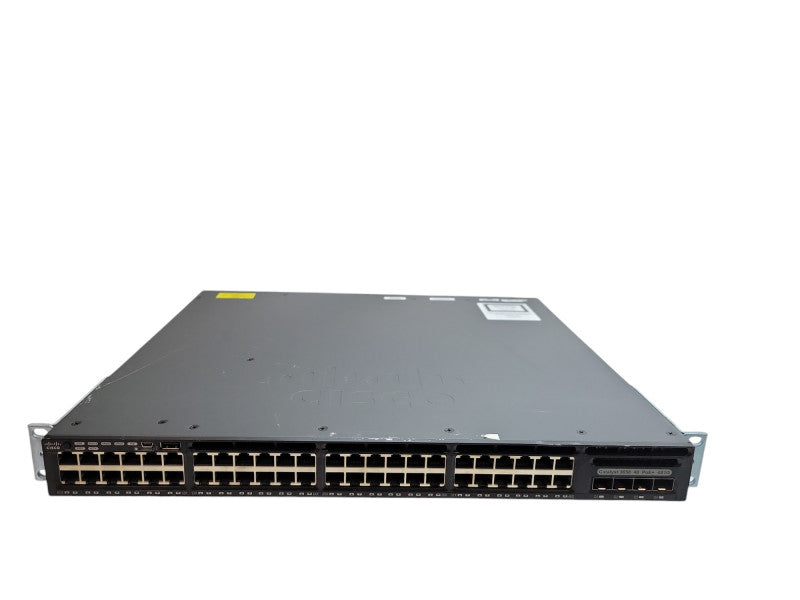 Cisco WS-C3650-48-PS-E V01 - 48-Port Gigabit PoE+ Switch 4x1G | 2x640W PSU %