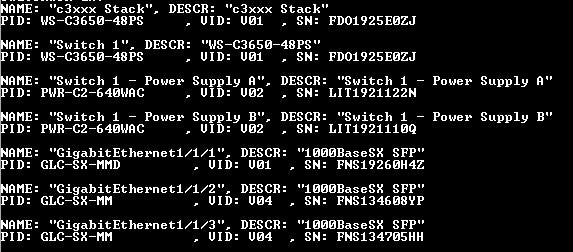 Cisco WS-C3650-48-PS-E V01 - 48-Port Gigabit PoE+ Switch 4x1G | 2x640W PSU %