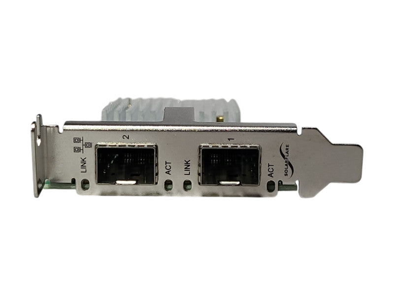 SolarFlare S6102 SFN5122F Dual Port 10Gbe PCIe Adapter SF329-9021-R7