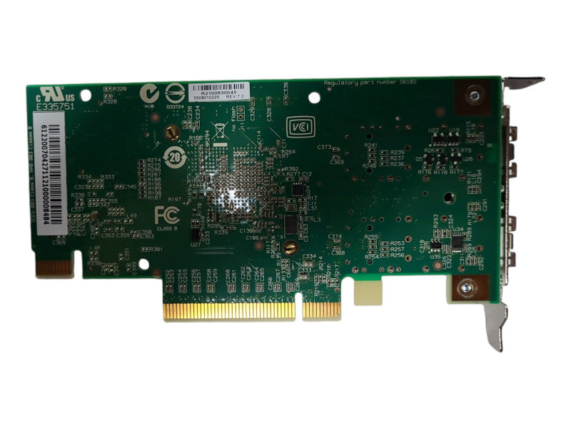 SolarFlare S6102 SFN5122F Dual Port 10Gbe PCIe Adapter SF329-9021-R7