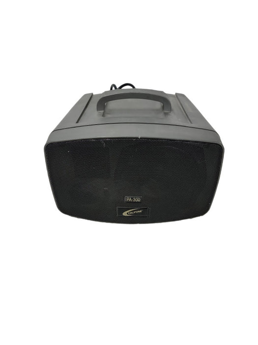Califone PA-300 Presentation Pro 90 WATT AUX IN Stereo PA SPEAKER AC 220-240V Q