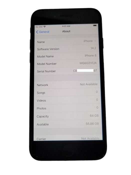 Apple iPhone 8 64GB UNLOCKED PHONE, READ _