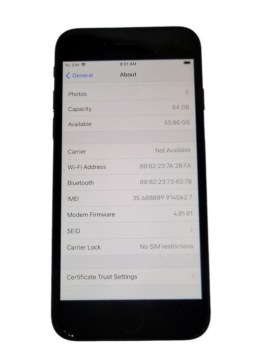 Apple iPhone 8 64GB UNLOCKED PHONE, READ _